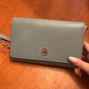 Tory Burch Robinson Chain Wallet